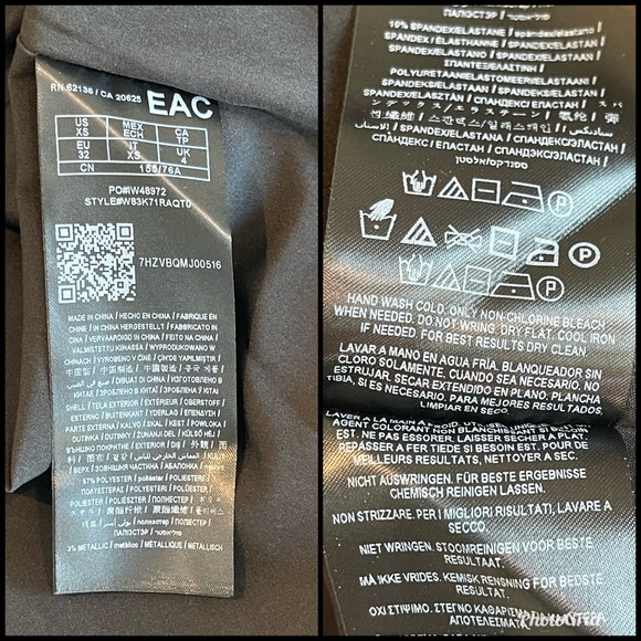 Guess | Rhodes Magnolia Night Print Dress | Black - Picture 6 of 6